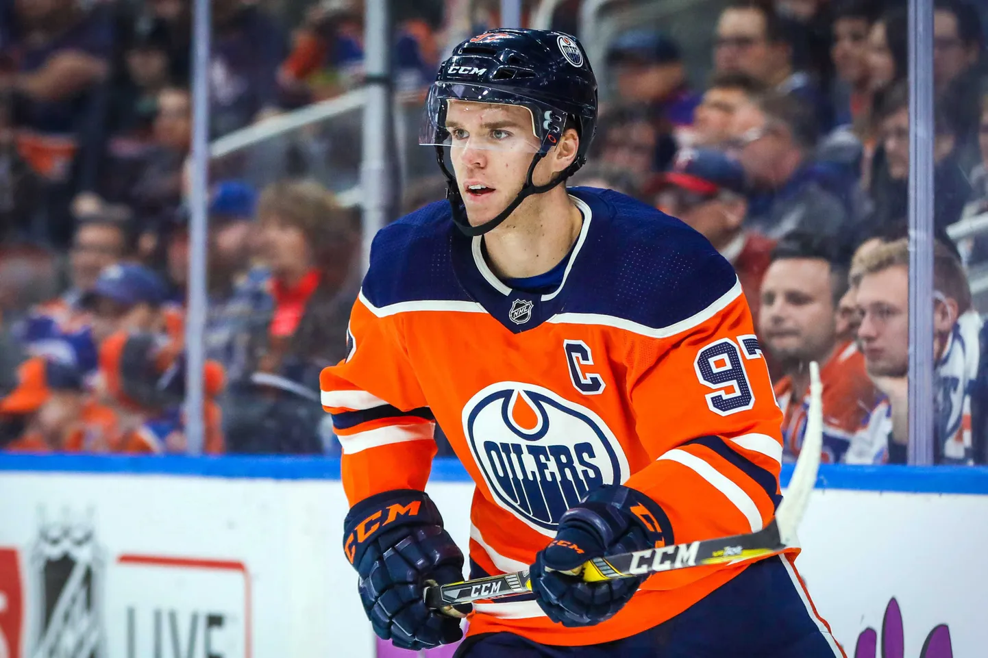 Edmonton Oilersi keskründaja Connor McDavid.