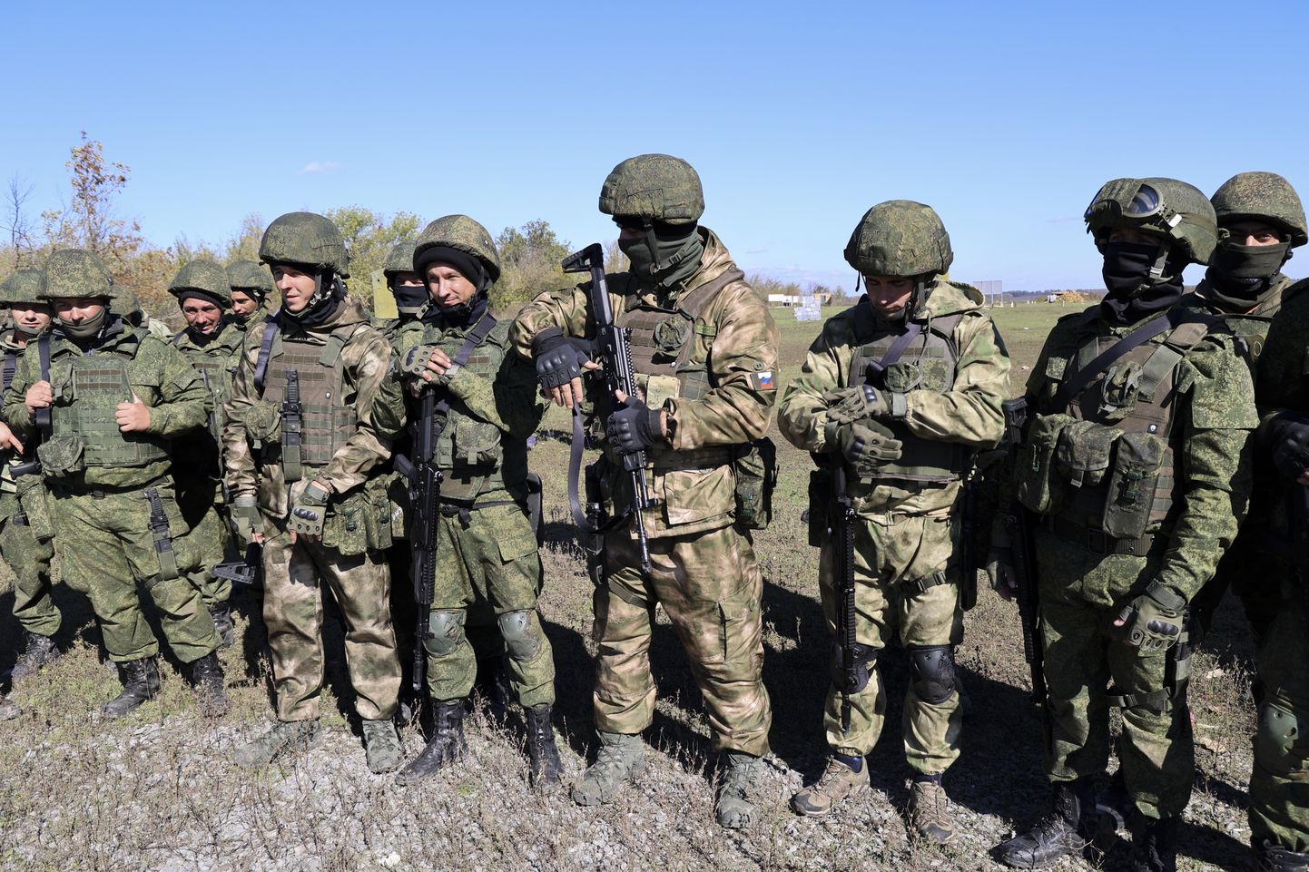 Ukraina sõtta värvatud Vene sõdurid.