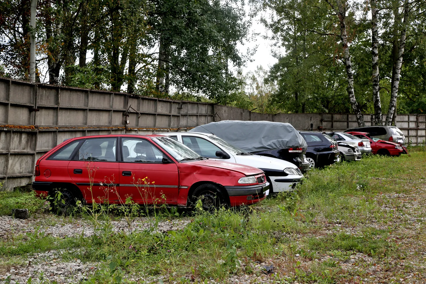 Satiksmes negadījumos cietušas automašīnas