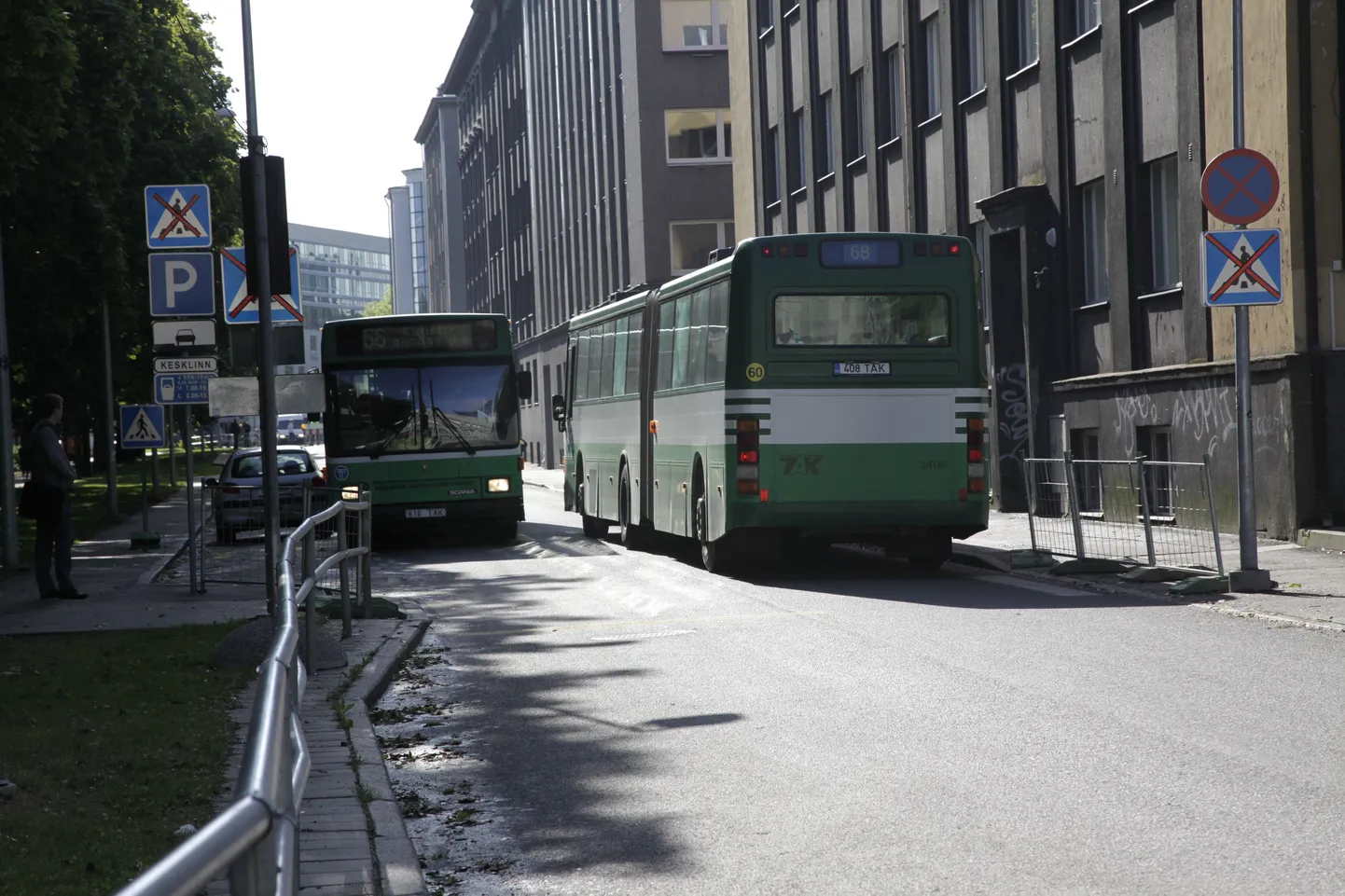 Liinibussid Tallinnas.