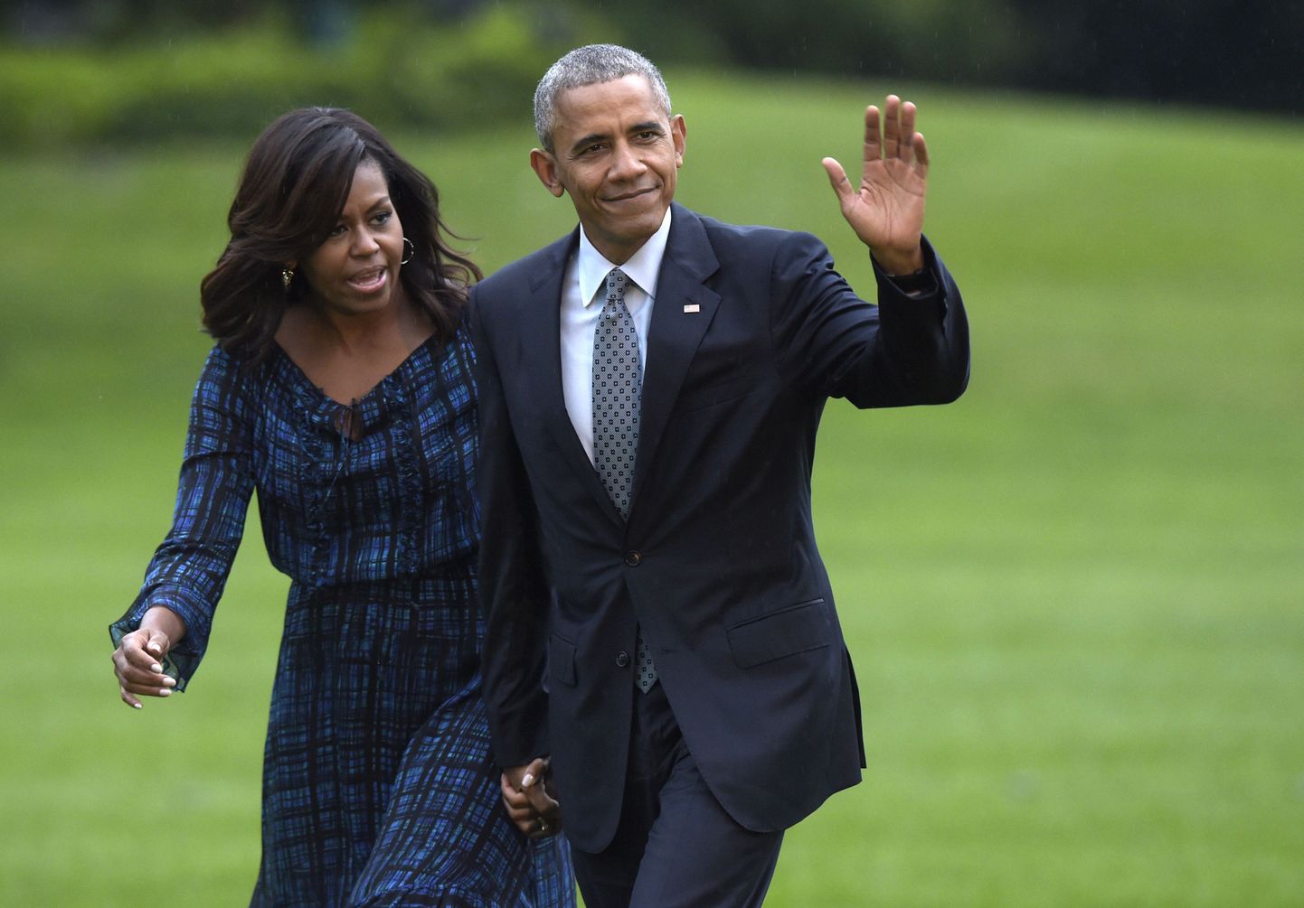 Michelle ja Barack Obama.