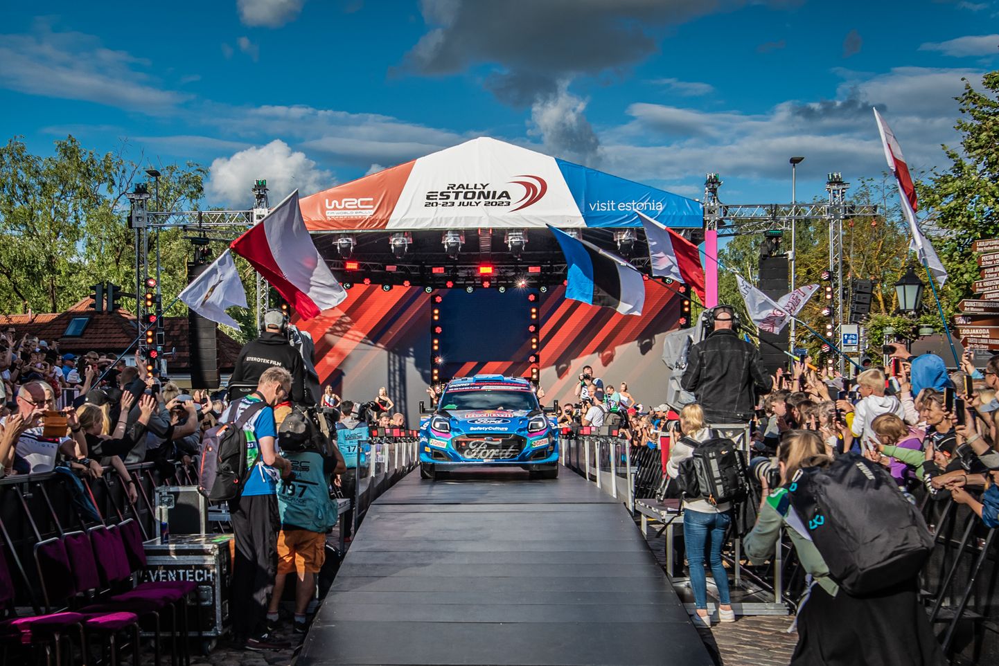 Rally Estonia korraldajad loodavad ka tänavu stardipoodiumil näha Rally1-autosid.
