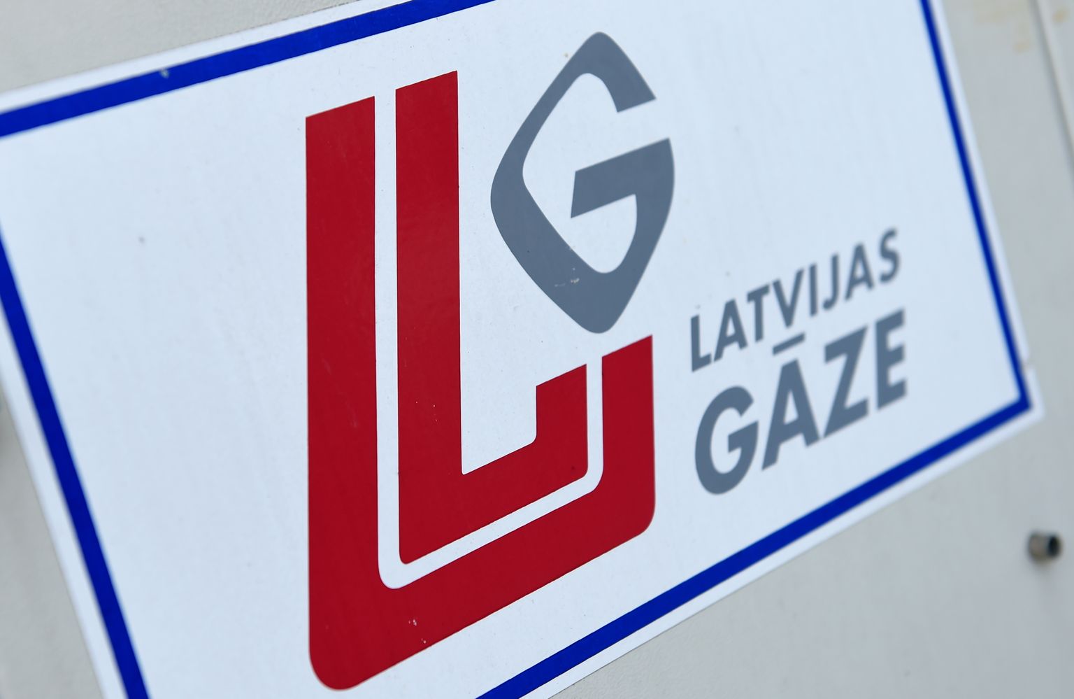Akciju sabiedrības "Latvijas Gāze" logo.