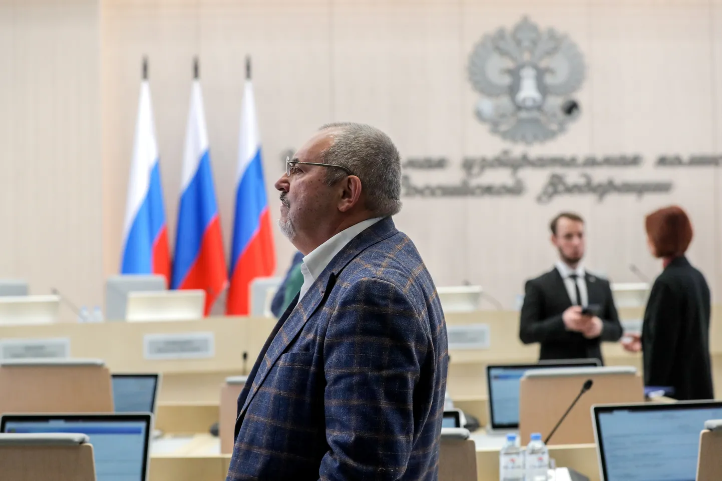 Борис Надеждин на заседании ЦИК