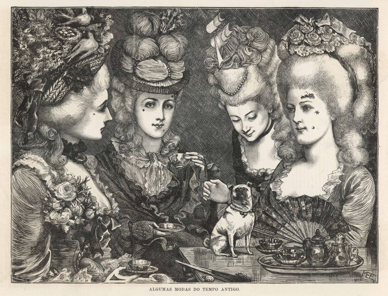 18. sajandi leedid ilulapikestega