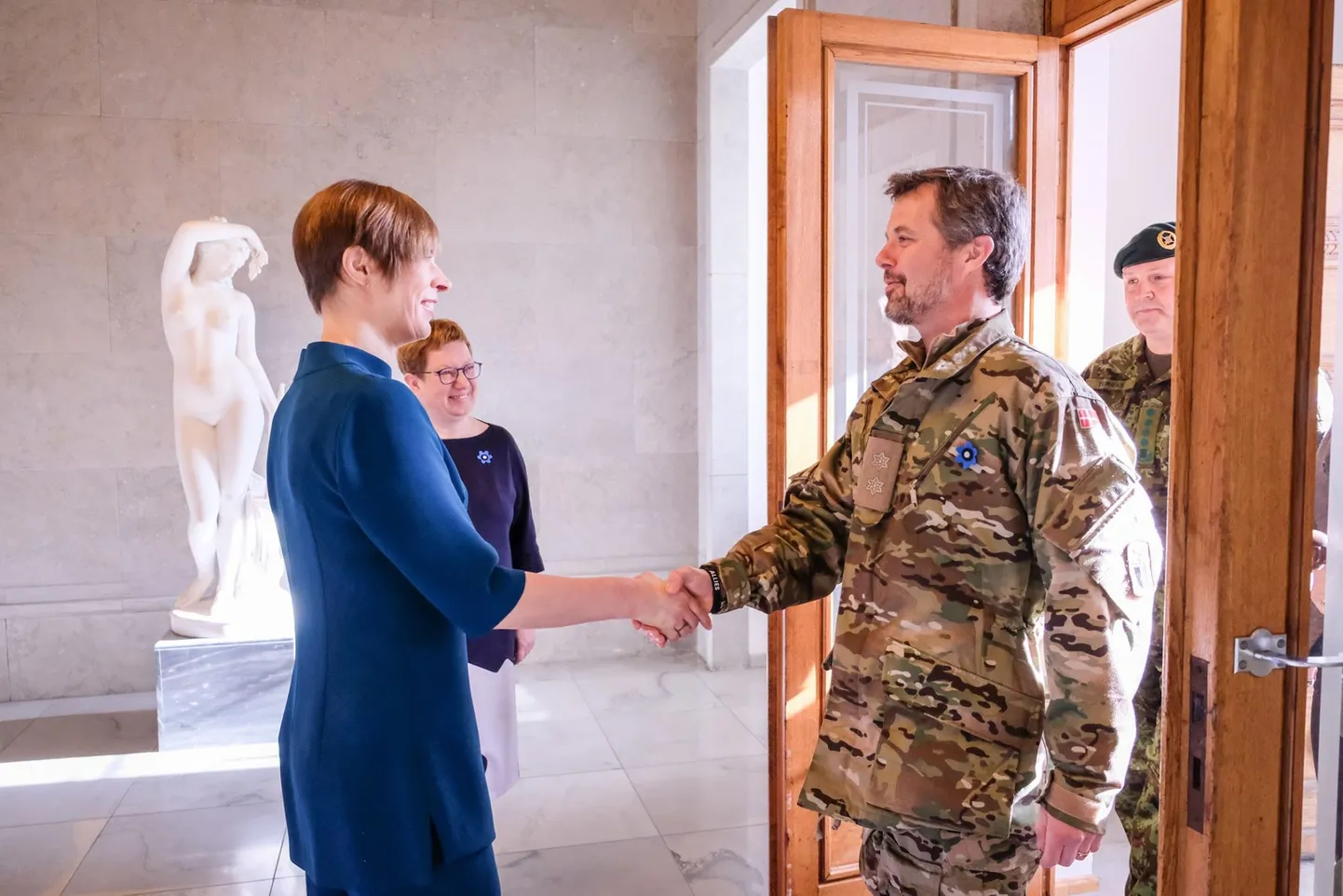 Kersti Kaljulaid ja Taani kroonprints Frederik