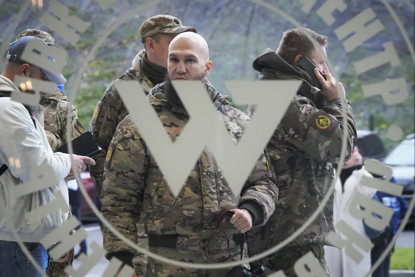 Посетители "ЧВК Вагнер Центра" в Санкт-Петербурге