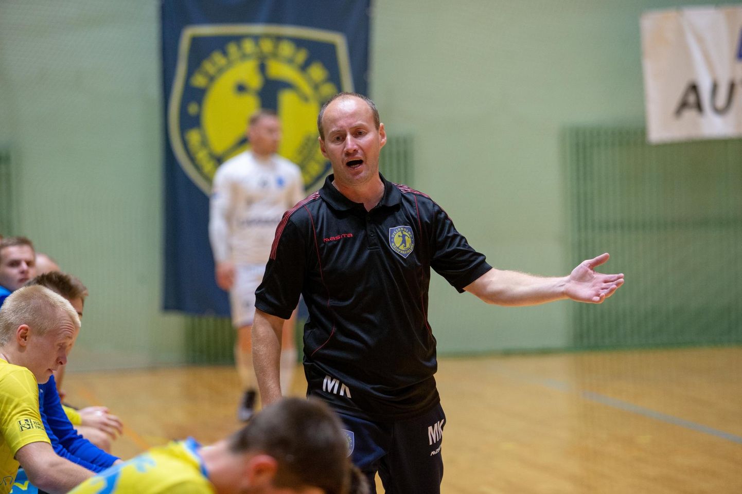 Viljandi meeskonna treener Marko Koks võib hooaja algusega rahul olla.