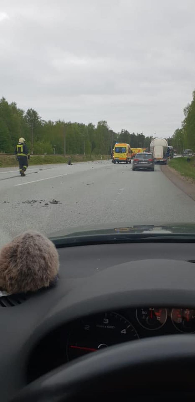 Авария на Таллинском шоссе.