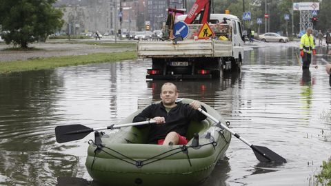 Агентство окружающей среды предупреждает: сильные дожди могут затопить улицы