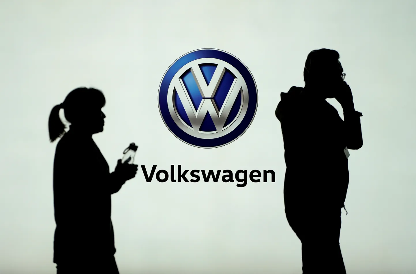 Volkswageni logo Šanghai automessil.