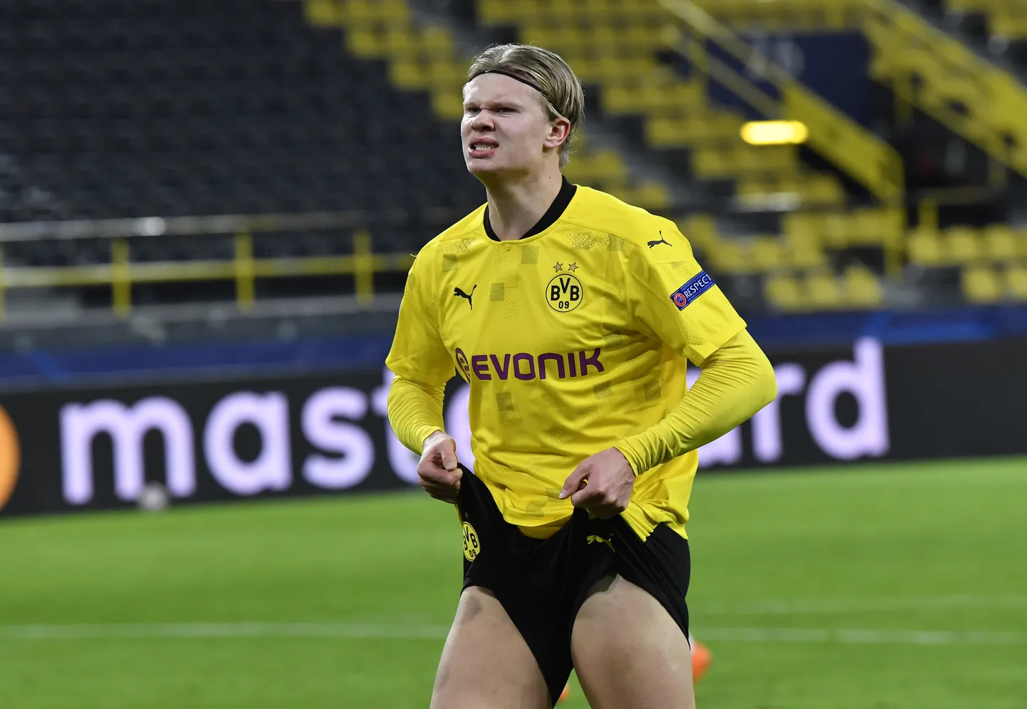 Dortmundi Borussia ründaja Erling Braut Håland.