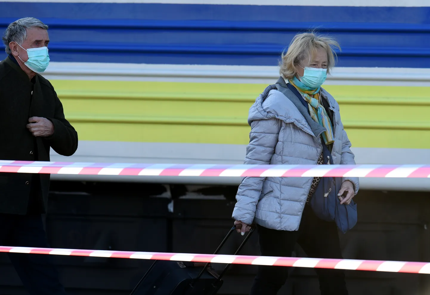 Rīgā ierodas vilciens no Kijevas ar Latvijas un Igaunijas iedzīvotājiem.