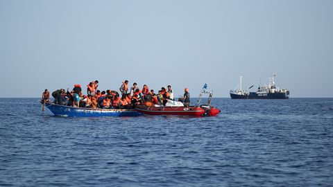 Itaalia Lampedusa saarele jõudis kahe päevaga 550 migranti
