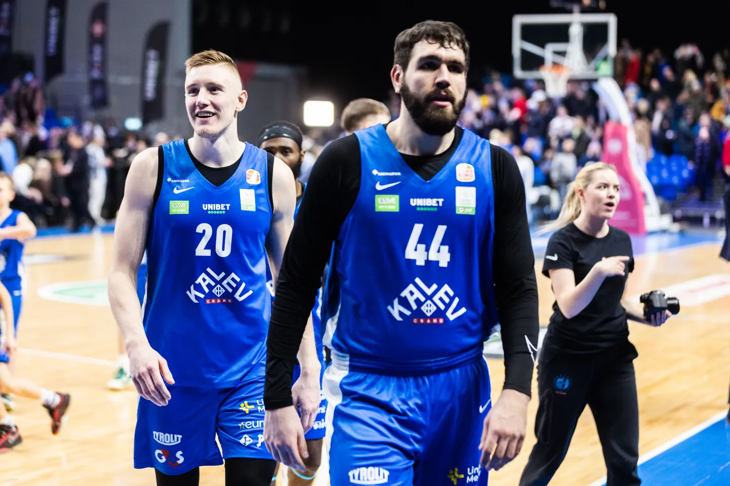 BC Kalev/Cramo mängijad.