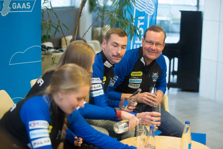 Ilkka Luttunen (paremal) ja Indrek Tobreluts.