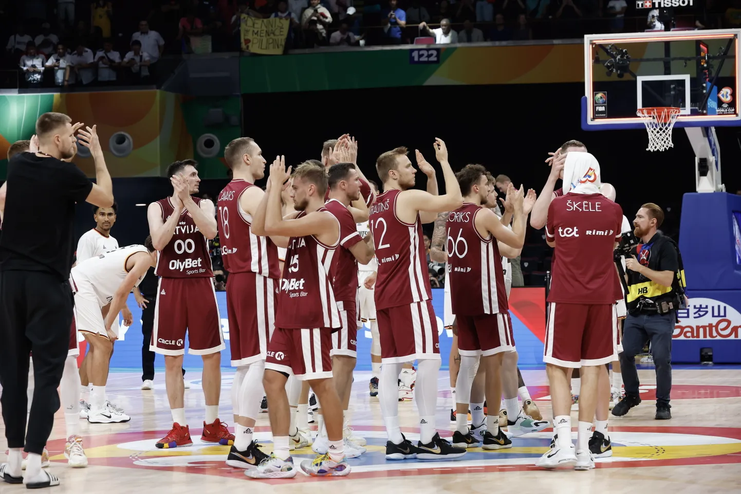 Сборная Латвии по баскетболу.
