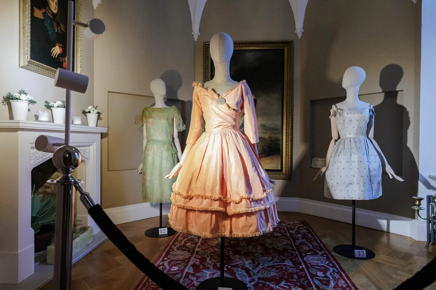 Christian Dior «The Elegancy of Dior Women» näitus Keila-Joa lossis.