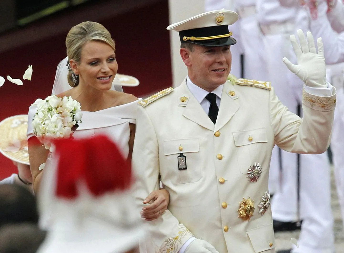 Monaco vürstinna Charlene ja vürst Albert II.