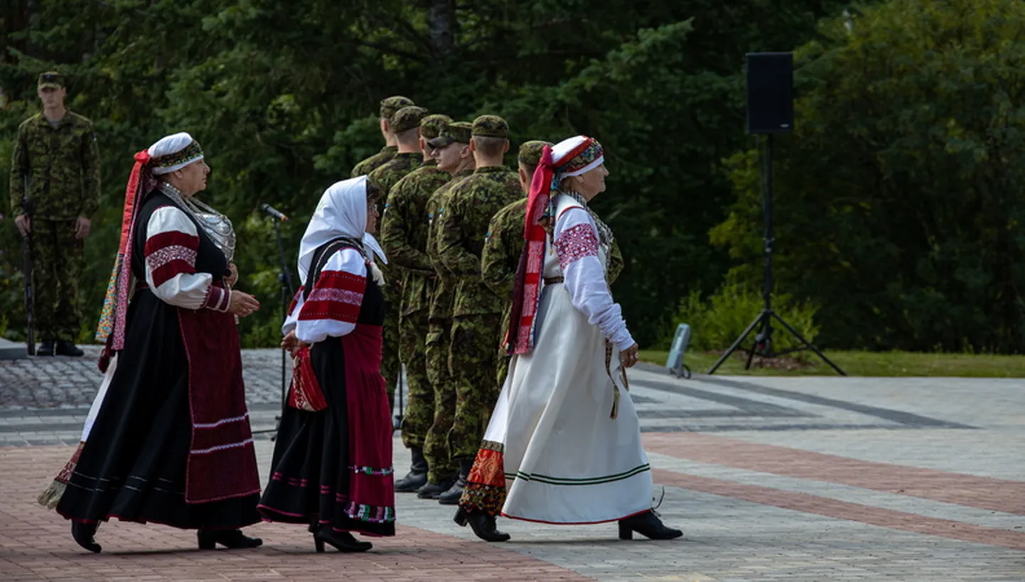 Kaitseväe piirkondlikud juhid võõrustavad Setomaad. Foto on illustratiivne.