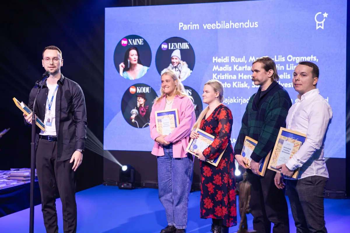 Madis Kartau, ​Christin Liis Krass, Maarja-Liis Orgmets, Meelis Roll ja ​Kristo Kiisk
