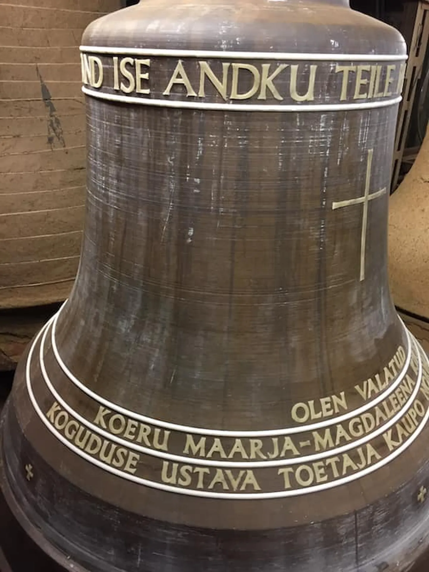 Koeru kiriku kell vajab aeg-ajalt ikka hoolt.