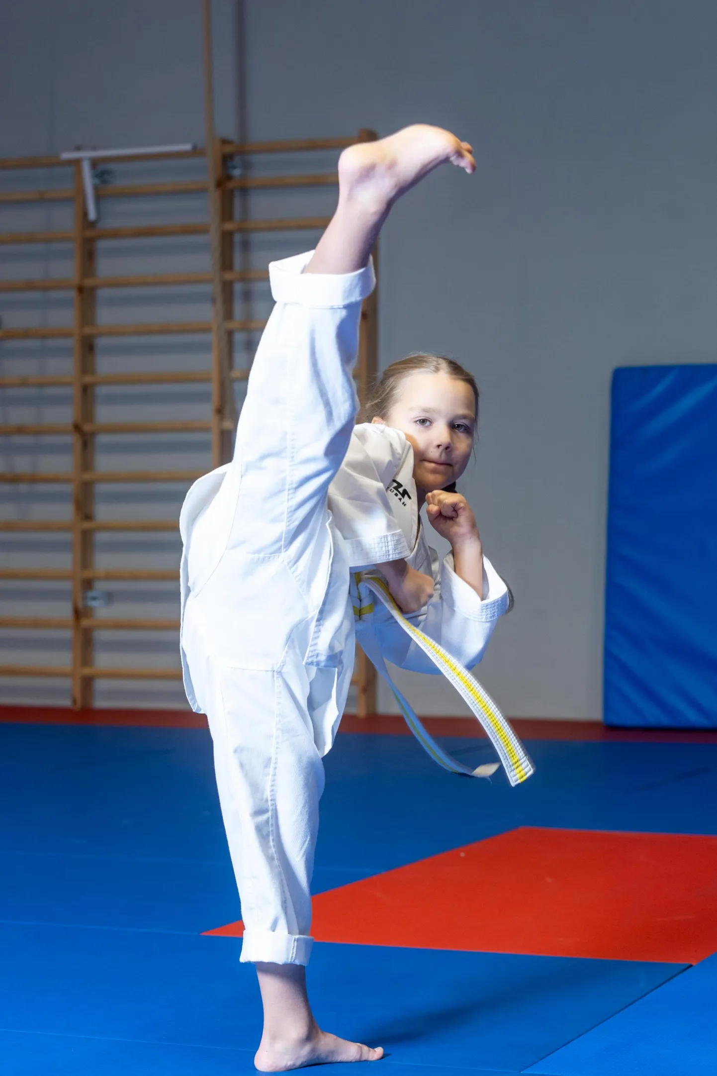 Jalalöögid on Lorettele väga meeltmööda ning treeneri sõnul on ta neis ka andekas.