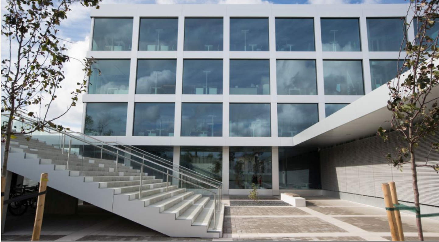 Euroopa Liidu IT-agentuuri peakorter Põhja-Tallinnas Vesilennuki tänaval sai valmis 2018. aasta suvel.