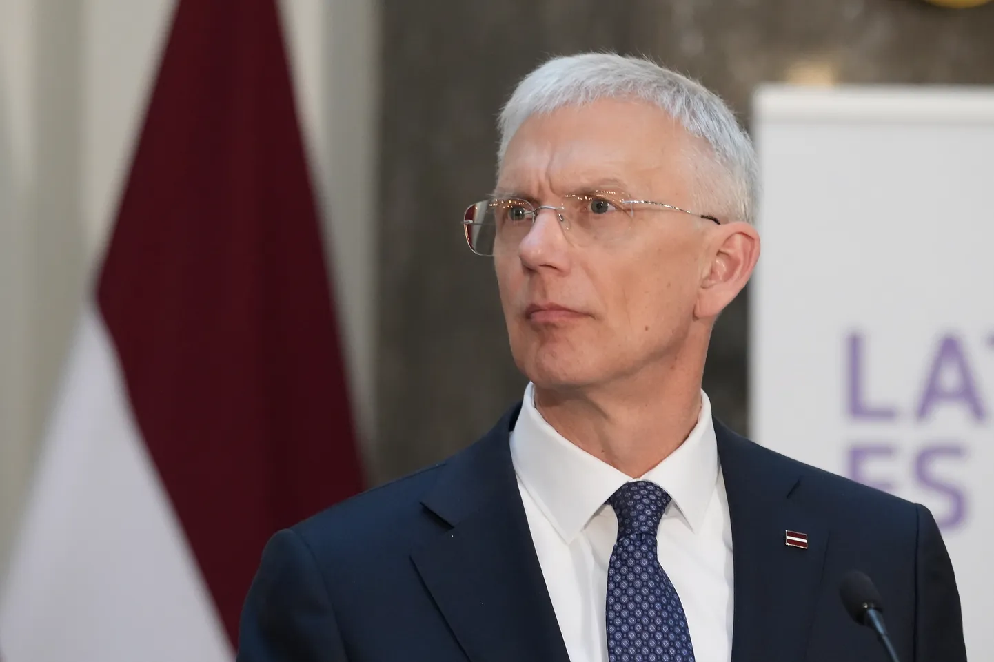 Ārlietu ministrs Krišjānis Kariņš piedalās preses konferencē pēc tikšanās ar Polijas ārlietu ministru Ārlietu ministrijā.