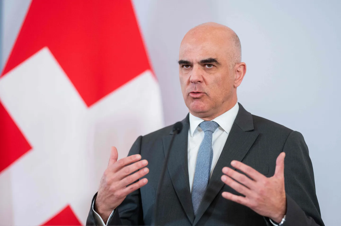 Šveitsi president Alain Berset.