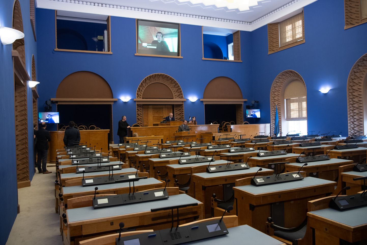 Riigikogu testis kaugosalusega istungi tööd esmakordselt mullu oktoobris.