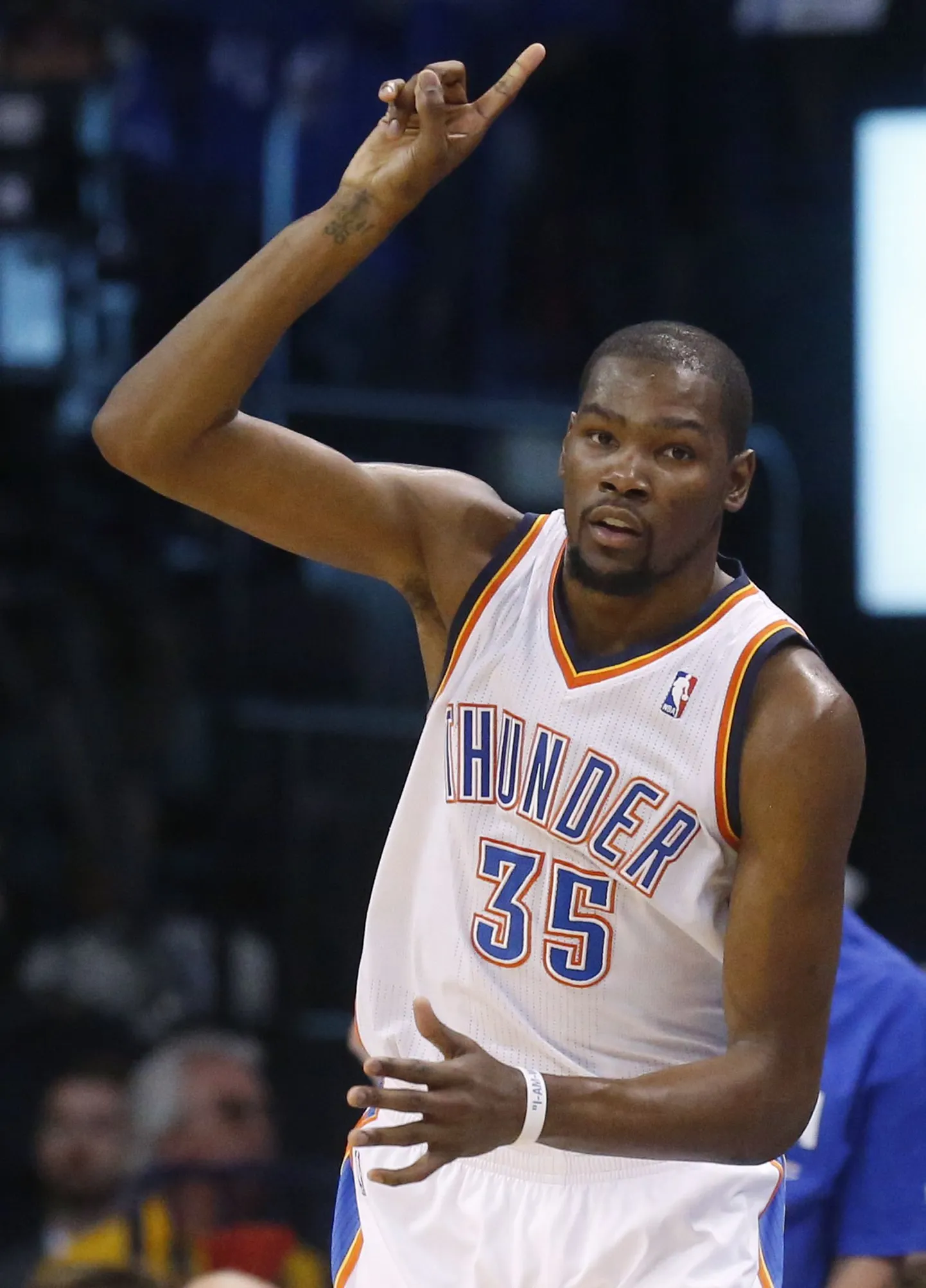 Oklahoma City Thunderi võidule vedanud Kevin Durant.