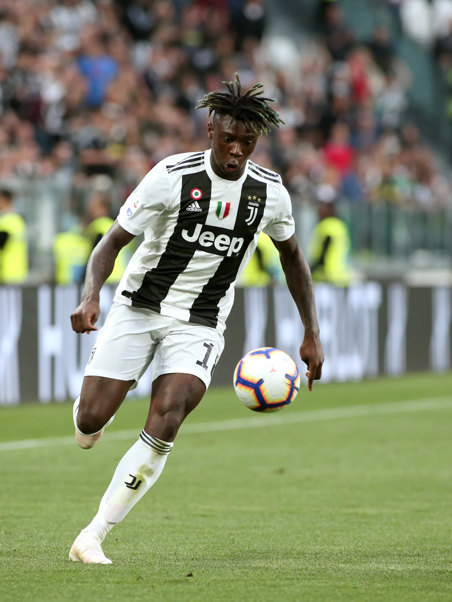 Moise Kean Juventuse särgis.