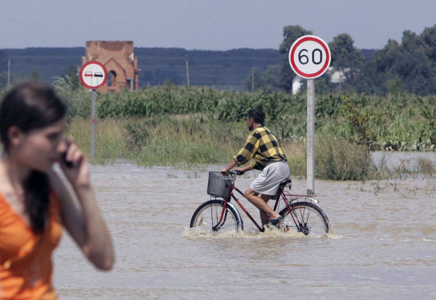 Ukraina üleujutused.