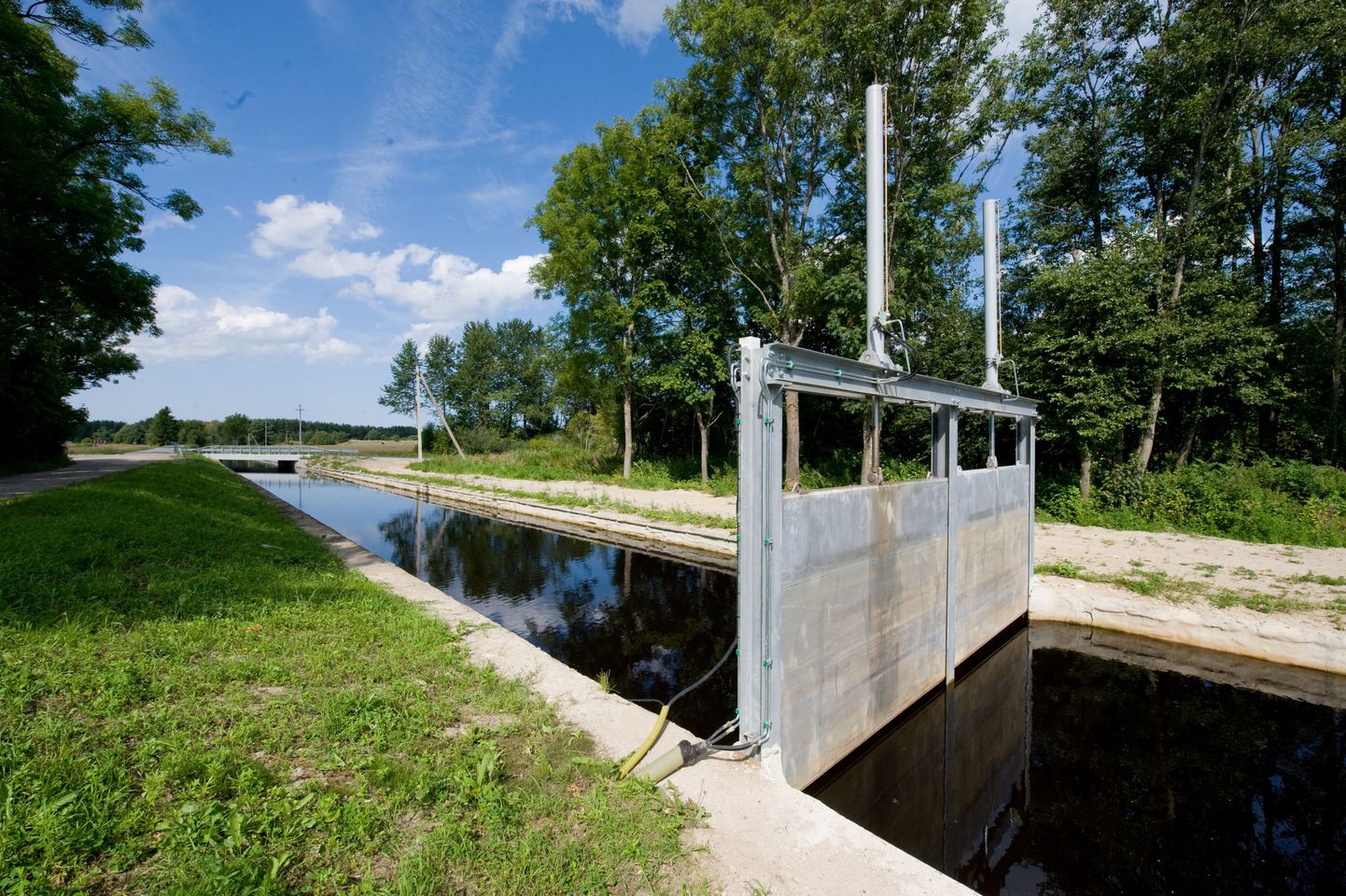 Kanal Jägala jõel.