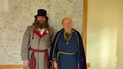 Vanemate kogu peavanem Rainer Kuuba ja asepeavanem Kauksi Ülle.