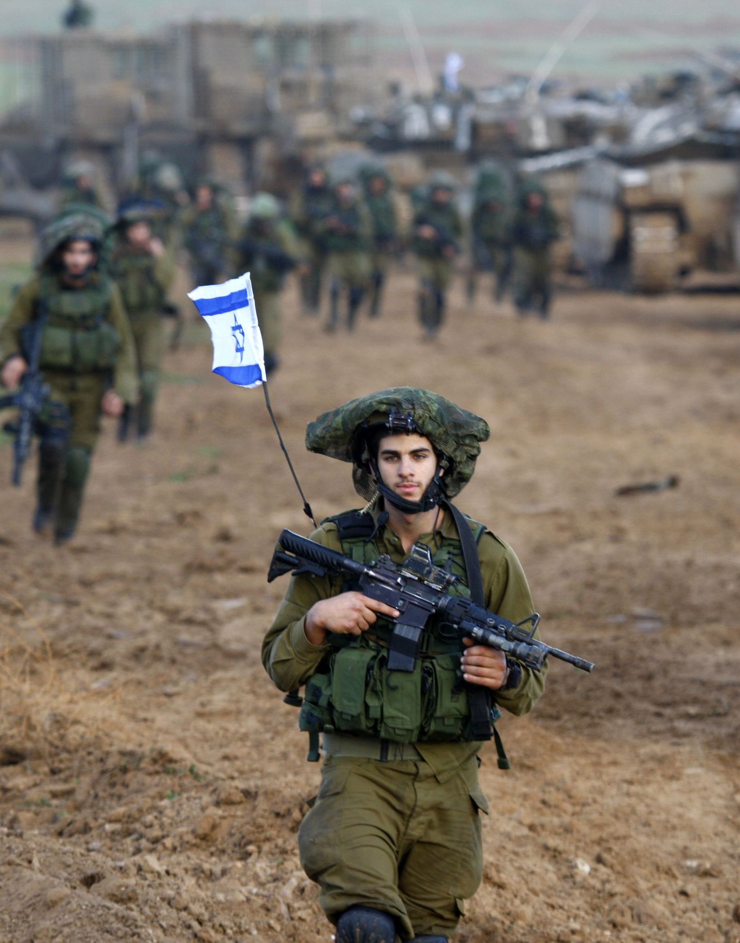 Солдат израильской армии.