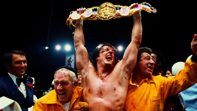 Sylvester Stallone filmis «Rocky»​.