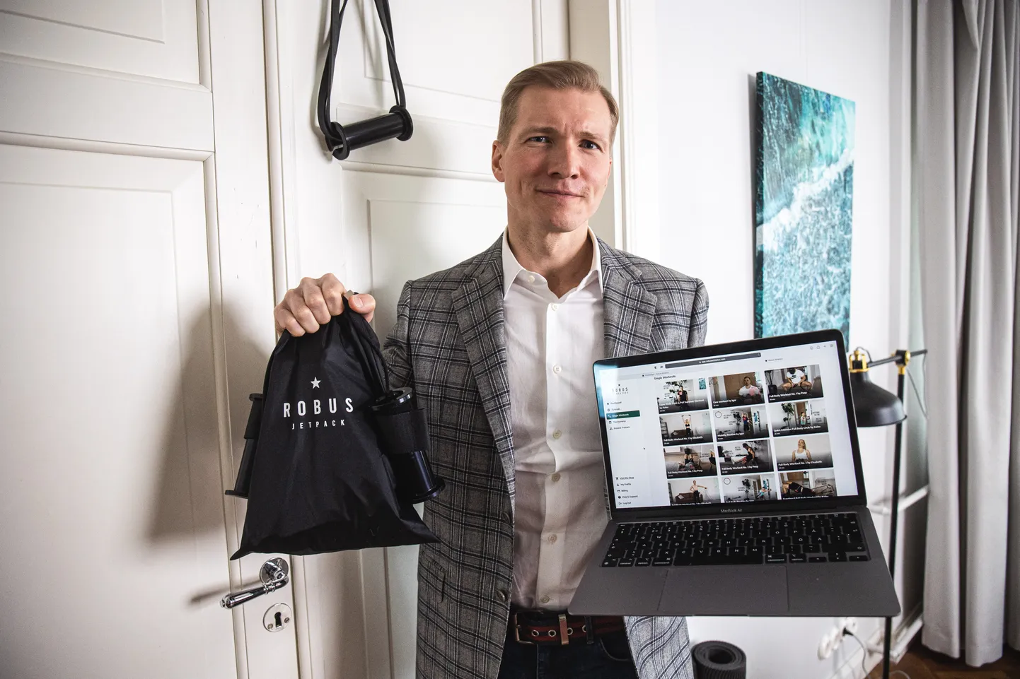 Robus Athletics’i asutaja ja tegevjuht Mikk-Alvar Olle
