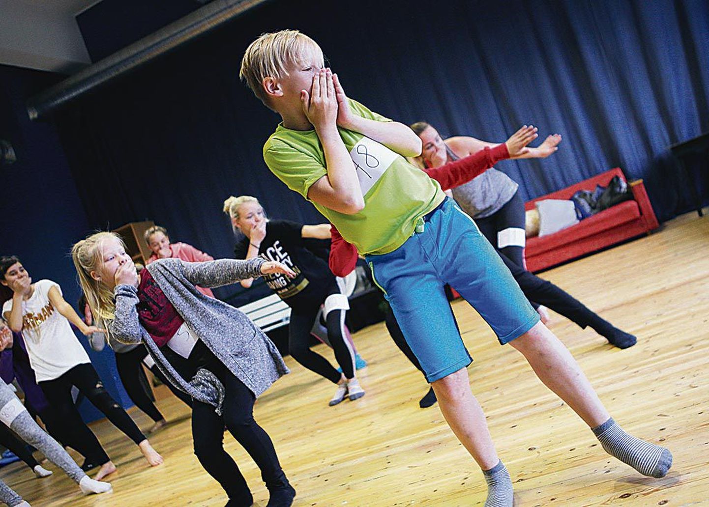 Lavastuse koreograaf Rauno Zubko oli üllatunud, et Pärnus on nii palju hästi tantsivaid lapsi.