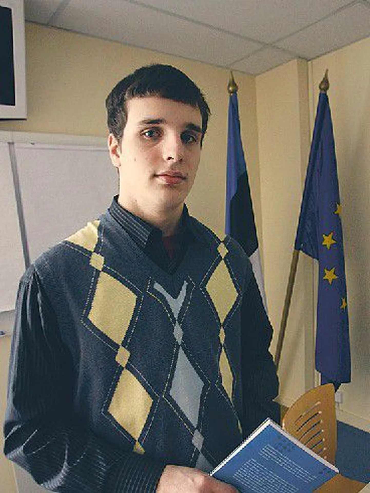 Сергей Метлев,
учащийся Мустамяэской реальной 
гимназии