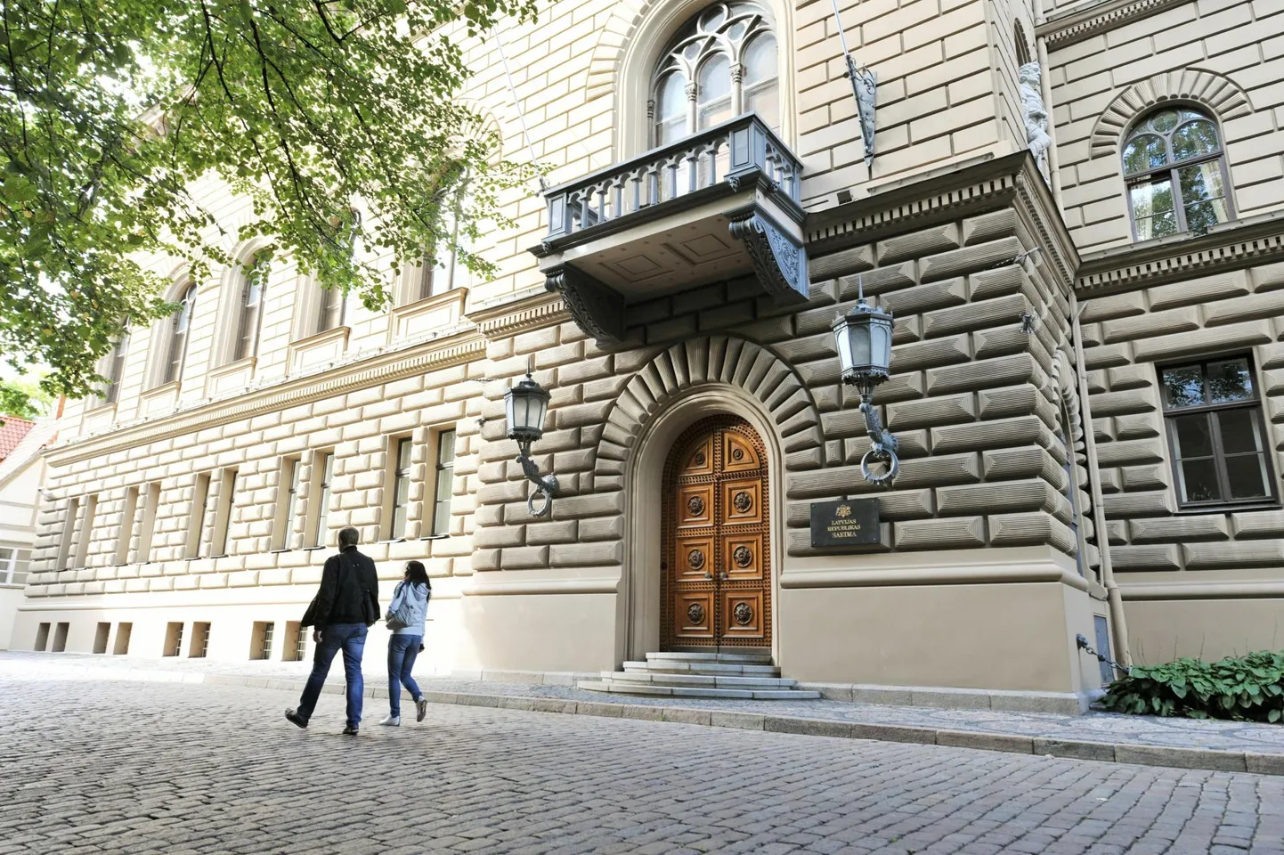 Läti seimi hoone Riias