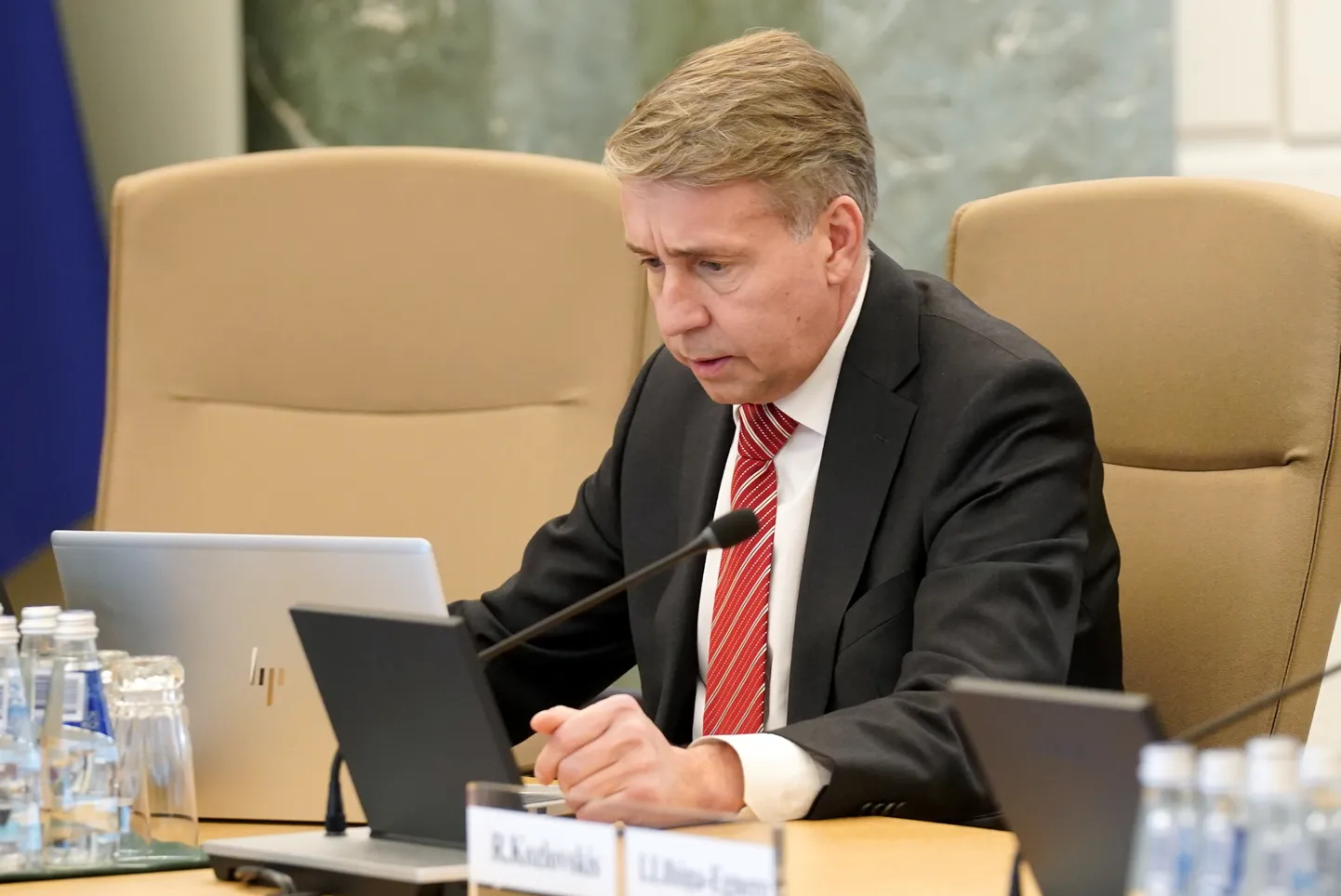 Labklājības ministrs Uldis Augulis.