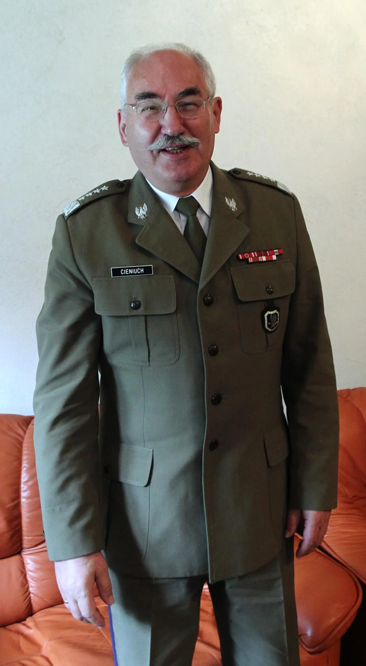 Kindral Mieczysław Cieniuch külastas Tallinna möödunud nädalal.