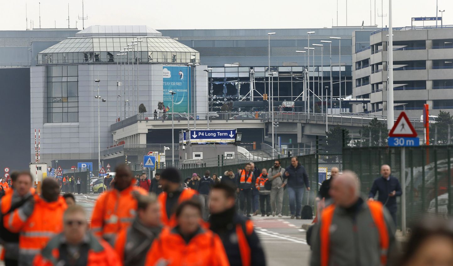 Brüsseli lennujaamas toimus terrorirünnak