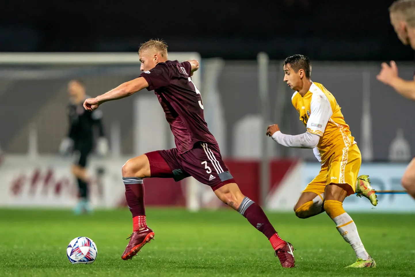Latvijas futbolists Kristers Tobers