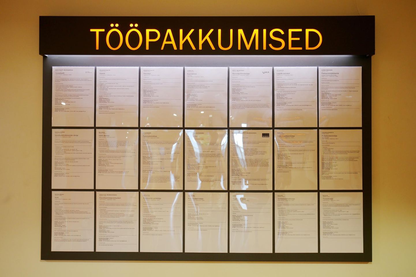 Töötukassa kaudu leiab Pärnumaal tööd enam kui 110 eri ametikohal.