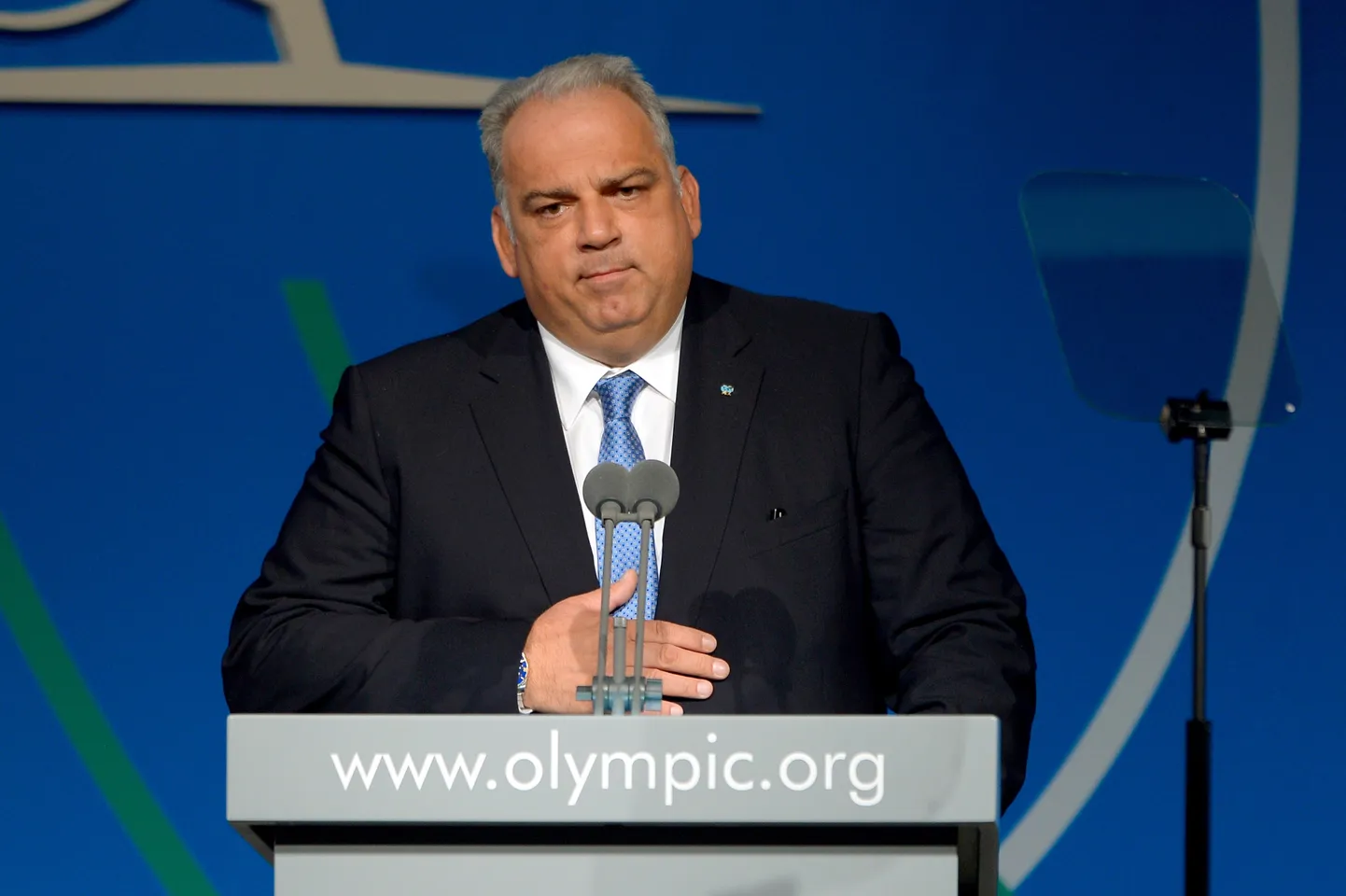 Serbia ärimees ja rahvusvahelise maadlusliidu president Nenad Lalović.