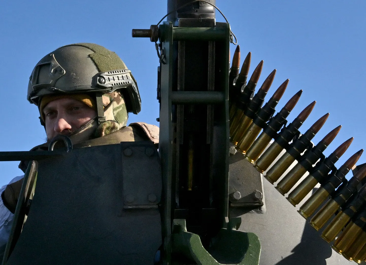 Украинский военный.