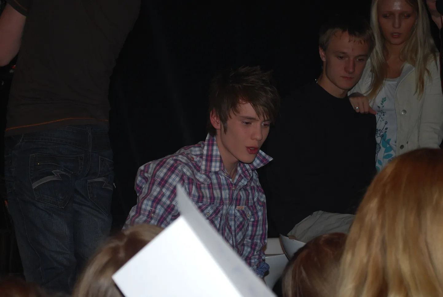 "Eesti otsib superstaari" salvestus Tartu Vanemuises 27. aprillil 2008